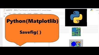 Python Matplotlib Saving Matplotlib plots or figures [upl. by Tristan]