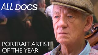 Portrait Artist of the Year with Ian McKellen  S02 E08  All Documentary [upl. by Nilrak477]