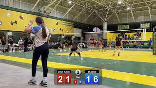 Torneo Emadrian Panthers Volleyball CMA Junior vs Shaddai [upl. by Yoshio651]