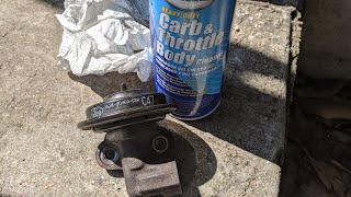 EGRvalvef150checkenginelight Ford F150 EGR Valve Removal and Cleaning [upl. by Diogenes]