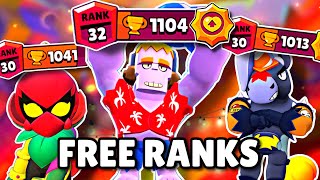 Top 10 Easiest Rank 30s In Brawl Stars New Meta [upl. by Teresa310]