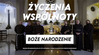 ⭐ Życzenia Bożonarodzeniowe 2023  Franciszkanie ze Starych Panewnik [upl. by Ralyks627]