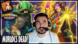 ARE MURLOCS DEAD THIS PATCH  Hearthstone Battlegrounds [upl. by Asen]