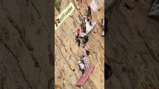 People take wedding photos on cliff in Fujian Province China [upl. by Salokkin]