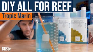 Make Your Own Tropic Marin All for ReefCHEAP Reef Tank Minor Major amp Trace Elements One Bottle [upl. by Lowenstein]