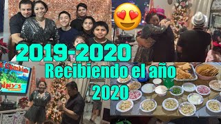 20192020 🕊recibiendo el año 2020🥰hice pozole y ponche🤗mucha felicidad para este nuevo año❤️ [upl. by Annayehc117]