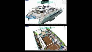 137m SAIL CATAMARAN MULTI CHINE HULL for ALUMINIUM CONSTRUCTION Architecture amp Design A Rochian [upl. by Certie597]