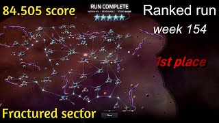 Slipways v 13  Ranked run week 154  84505 score finished 1st [upl. by Azal814]