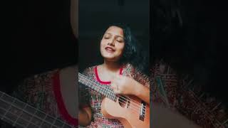 karone okarone cover shorts part 1  youtubeshorts shorts bengalimusic ukulelecover [upl. by Selmner]