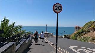 Virtual Walk  Ventnor Seafront In The Summer Holidays  Isle Of Wight  August 2022  kittikoko [upl. by Yarw]