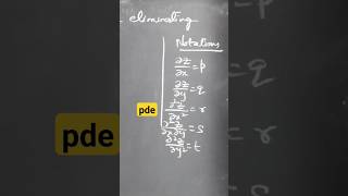 Useful Notations pde mathshorts shortsfeed [upl. by Eizus]