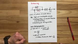 Vorsteuerung  Regelungstechnik [upl. by Leahcam549]