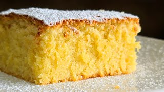 Easy 3 Ingredients Moist Soft and Fluffy Almond Cake [upl. by Ihp458]