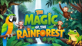 The Magic of Rainforest  Explore the Animals Plants and Hidden Waterfalls Bedtime Story for Kids [upl. by Anoyet]