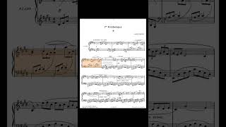 Full version here☝️🎼debussy piano sheetmusic classicalmusic pianomusic [upl. by Erlewine]