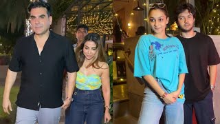 Arbaaz khan with wife Sshura Khan spotted in Bandra [upl. by Aniri]