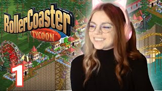 Lets Try It Out  Roller Coaster Tycoon 1 [upl. by Ayyn]