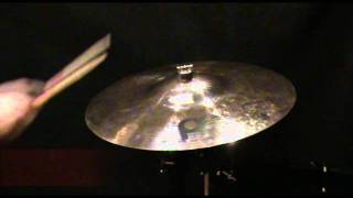 Teste de produto BATERA STORE  Soundcaster Custom 22quot Mega Bell Ride  Meinl [upl. by Neehar]