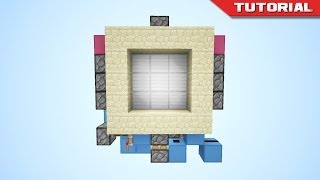 The Tiny 3x3 Piston Door Redstone Tutorial [upl. by Surdna950]