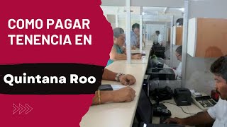 Como pagar tenencia en Quintana Roo Consulta tu Adeudo Vehicular [upl. by Hervey175]