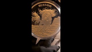 Unveiling the 2024 Tokelau 1 Kilo Mustang Silver Coin [upl. by Alfeus469]