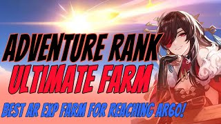 Best Adventure Rank FARM for reaching AR 60  Genshin Impact [upl. by Ahon]