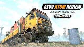 Snowrunner Azov Atom DLC Review  Is it worthy of Azov Name [upl. by Llednov]