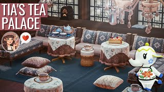 A Tea Room for TIA  House Interiors  Exteriors  ACNH Speed Build  Happy Home Paradise [upl. by Euseibbob947]