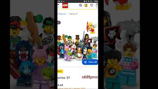 LEGO Series 27 information lego series27 minifigures shorts viral foryou [upl. by Oizirbaf]