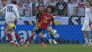 Germany Penalty Disallowed Marc CUCURELLA Hand ball Spain vs Germany 21 Goals and Highlights2024 [upl. by Happ539]