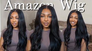 Amazon Wig  5x5 Yaki Straight Wig  FT Unice [upl. by Negriv]