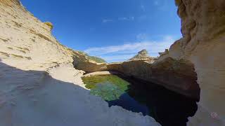 La grotte de la plage de St Antoine grotte de lorca à capo pertusato à Bonifacio en Corse du Sud [upl. by Mcnully]