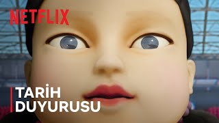 Squid Game  2 Sezon Tarih Duyurusu  Netflix [upl. by Ahsenhoj]