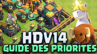 HDV14 Le GUIDE COMPLET des Priorités  Mise A Jour Clash of Clans [upl. by Evvie924]