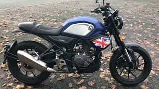 Hanway Furious SC125 202171 low mileage superb condition [upl. by Milde366]