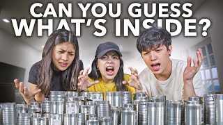 Mystery Tin Can Challenge  Ranz and Niana [upl. by Kenzi]