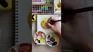 TIMBERING watercolor watercolorpainting สีน้ำ ระบายสีน้ำ JBBDRAW watercolorart artoftheday [upl. by Nathanoj]