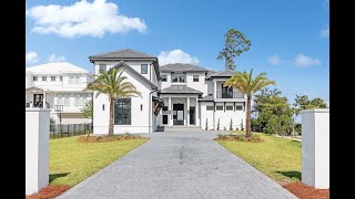 Contemporary Residence With Bayfront Pool And Dock  Scenic Sothebys International Realty [upl. by Naivad188]