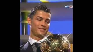 Ronaldos first Ballon D’or ☠️🔥 capcut template shortsvideo [upl. by Nirroc]