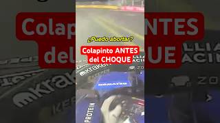 😦 colapinto pidió ABORTAR la vuelta de su choque f1 formula1 francocolapinto lasvegasgp [upl. by Cheadle]