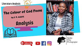 The Colour of God by V B Aakye Analysis [upl. by Anikat]