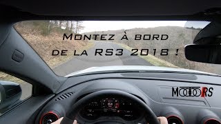 Montez à bord de la RS3 2018 [upl. by Nylodam324]