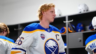 Dahlin om kaptensskapet 🇸🇪 Dahlin discusses being named Sabres captain [upl. by Griffith966]