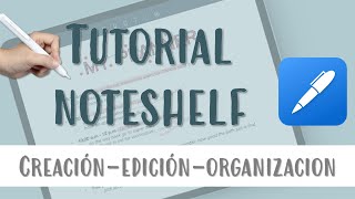 TUTORIAL NOTESHELF ✍🏻 [upl. by Armilda172]