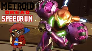 Ma Metroid Dread Speedrun Twitch VOD [upl. by Anileda8]