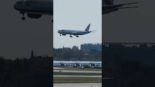 Speedbird 38 landing at JFK airport shorts [upl. by Areehs]