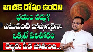 జాతక దోషం పరిహారం  Unknown Facts About Jathaka Dosha  Jathaka Dosha Nivarana  Vaddadi Ravi kumar [upl. by Wilmer]