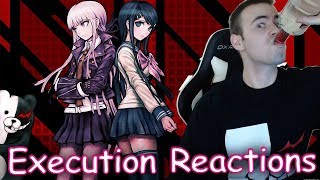 Danganronpa All Deaths and Executions Reactions  Body Discovery DR Trigger Happy Havoc [upl. by Dasteel]