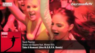 Armin van Buuren feat Winter Kills Take A Moment Alex M O R P H Remix [upl. by Aenotna]