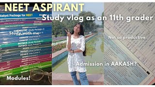 Getting admission into AAKASH NEET ASPIRANT  modules📘  Avika Goel 👀 [upl. by Aehr]